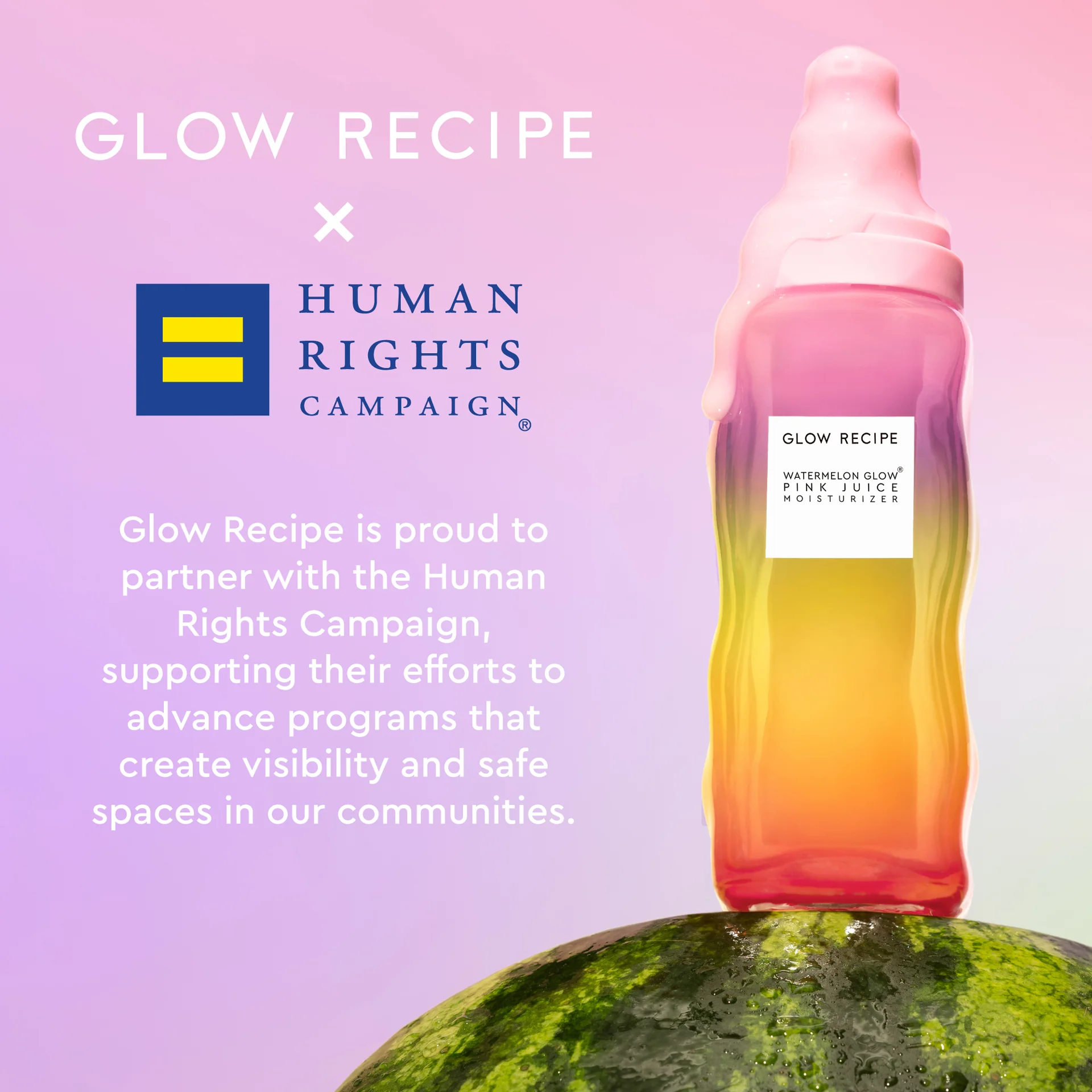 Watermelon Glow Pink Juice Oil-Free Refillable Moisturizer