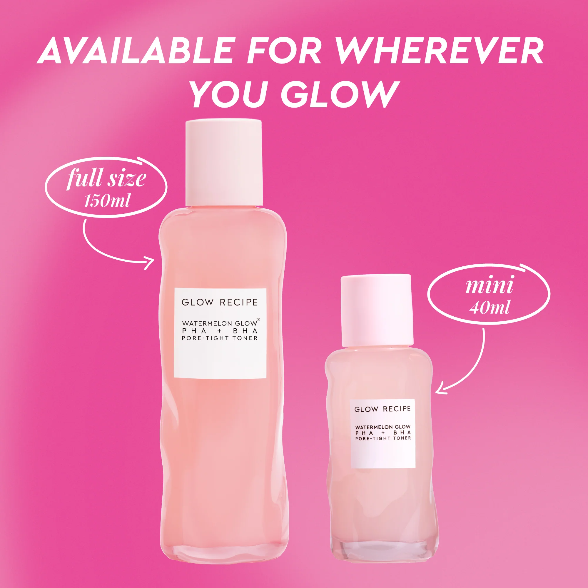 Watermelon Glow PHA+BHA Pore-Tight Toner